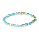 Shop Mini Crystal Bracelets | Silver and Gold Mix-Sand & Sea Gold at Ruby Joy Boutique, a Women's Clothing Store in Pickerington, Ohio