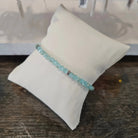 Shop Mini Crystal Bracelets | Silver and Gold Mix-Powder Blue Silver at Ruby Joy Boutique, a Women's Clothing Store in Pickerington, Ohio