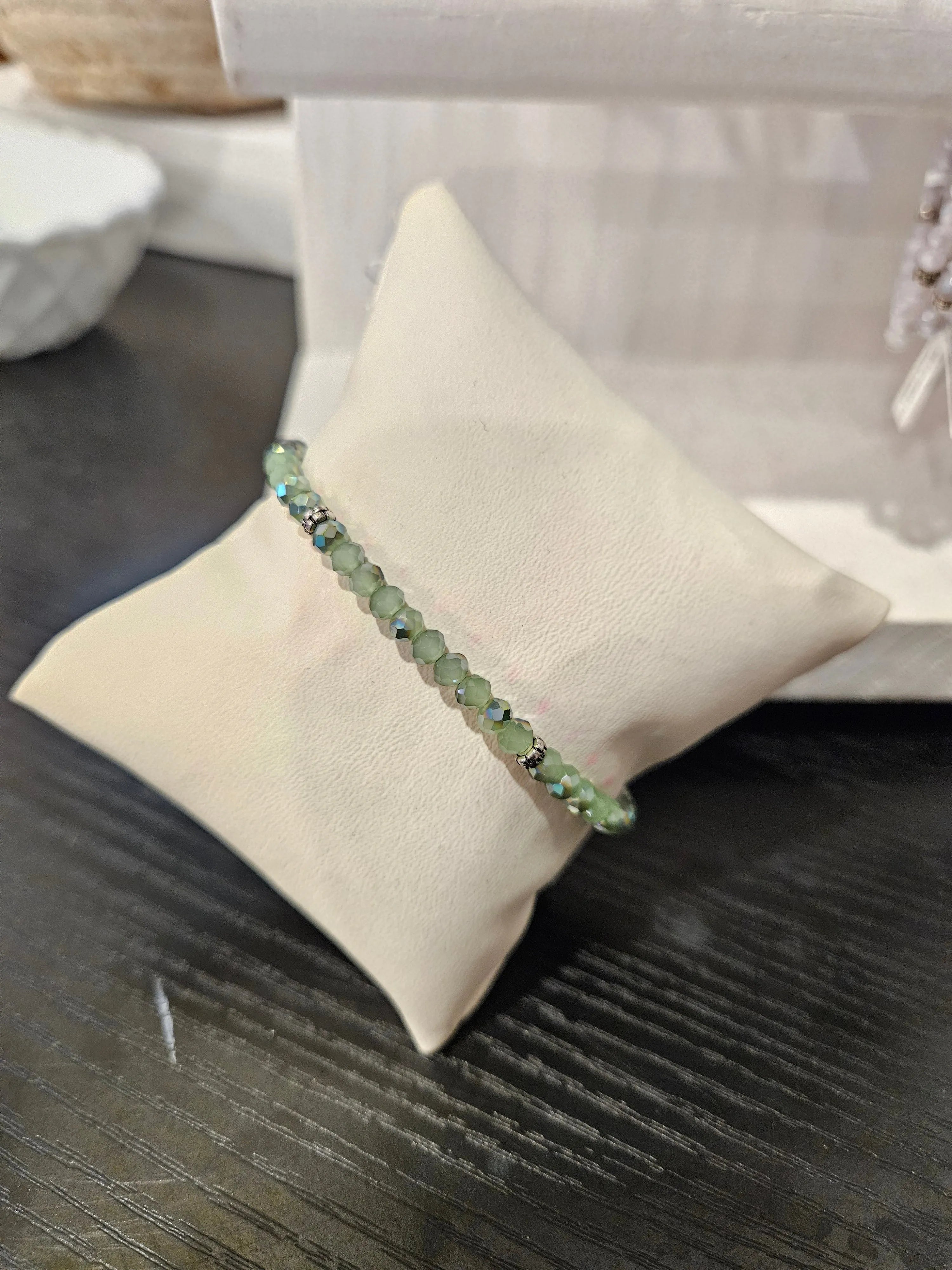 Shop Mini Crystal Stretch Bracelets | Assorted Colors- at Ruby Joy Boutique, a Women's Clothing Store in Pickerington, Ohio