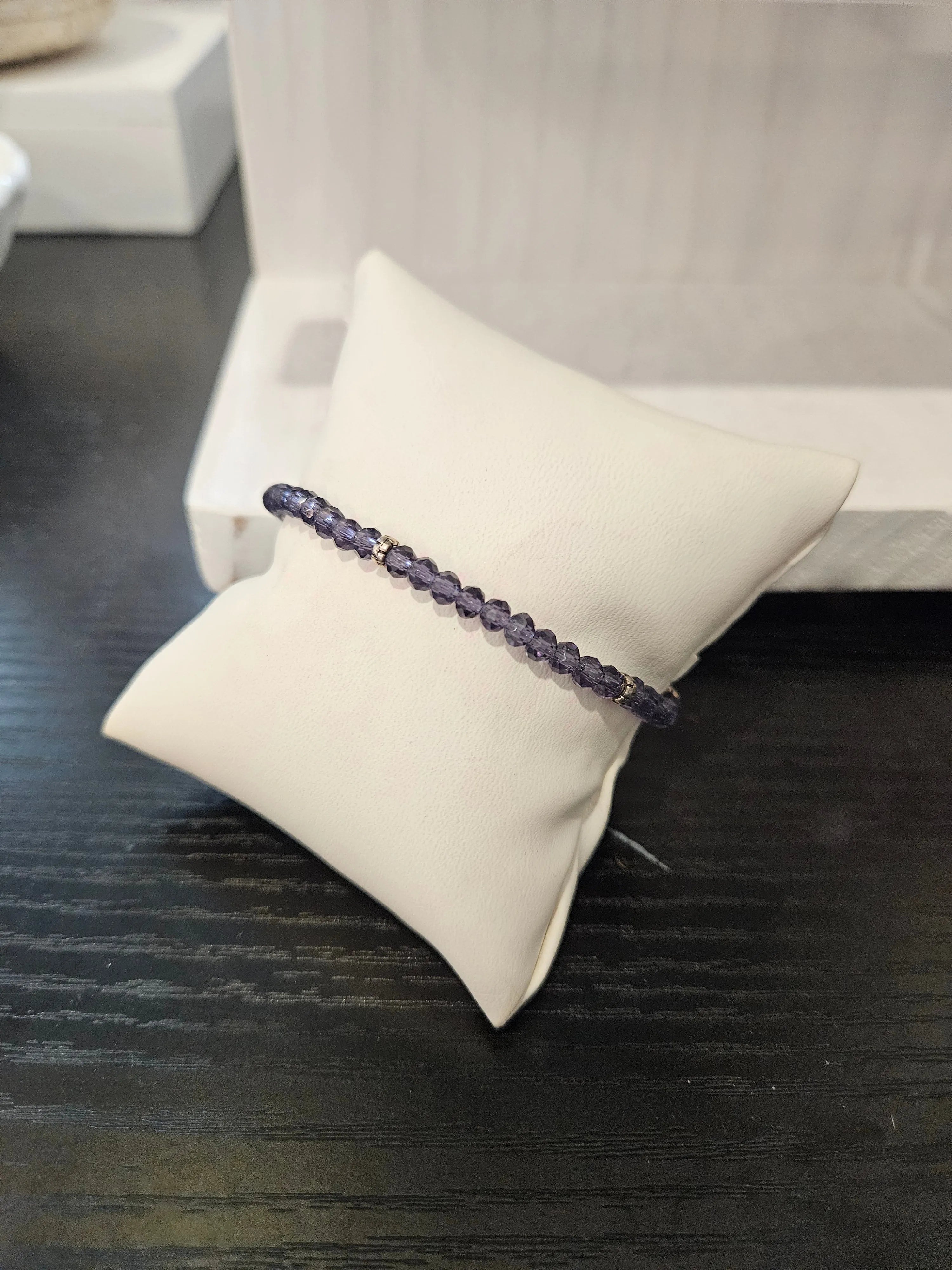 Shop Mini Crystal Stretch Bracelets | Assorted Colors- at Ruby Joy Boutique, a Women's Clothing Store in Pickerington, Ohio