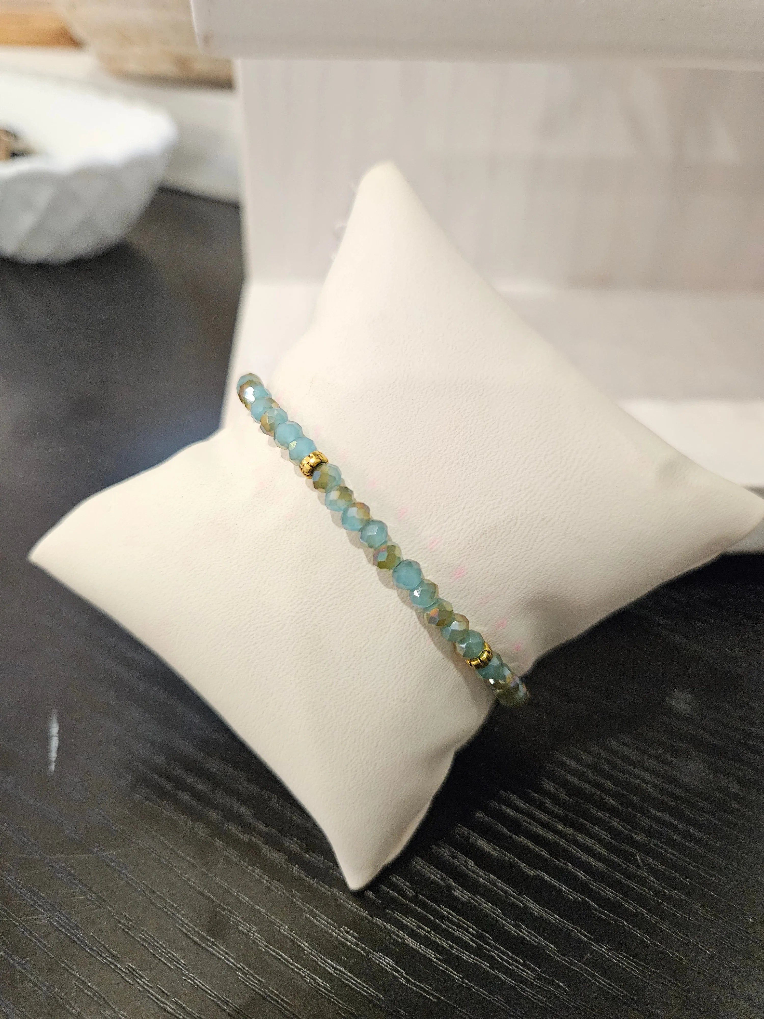 Shop Mini Crystal Stretch Bracelets | Assorted Colors- at Ruby Joy Boutique, a Women's Clothing Store in Pickerington, Ohio
