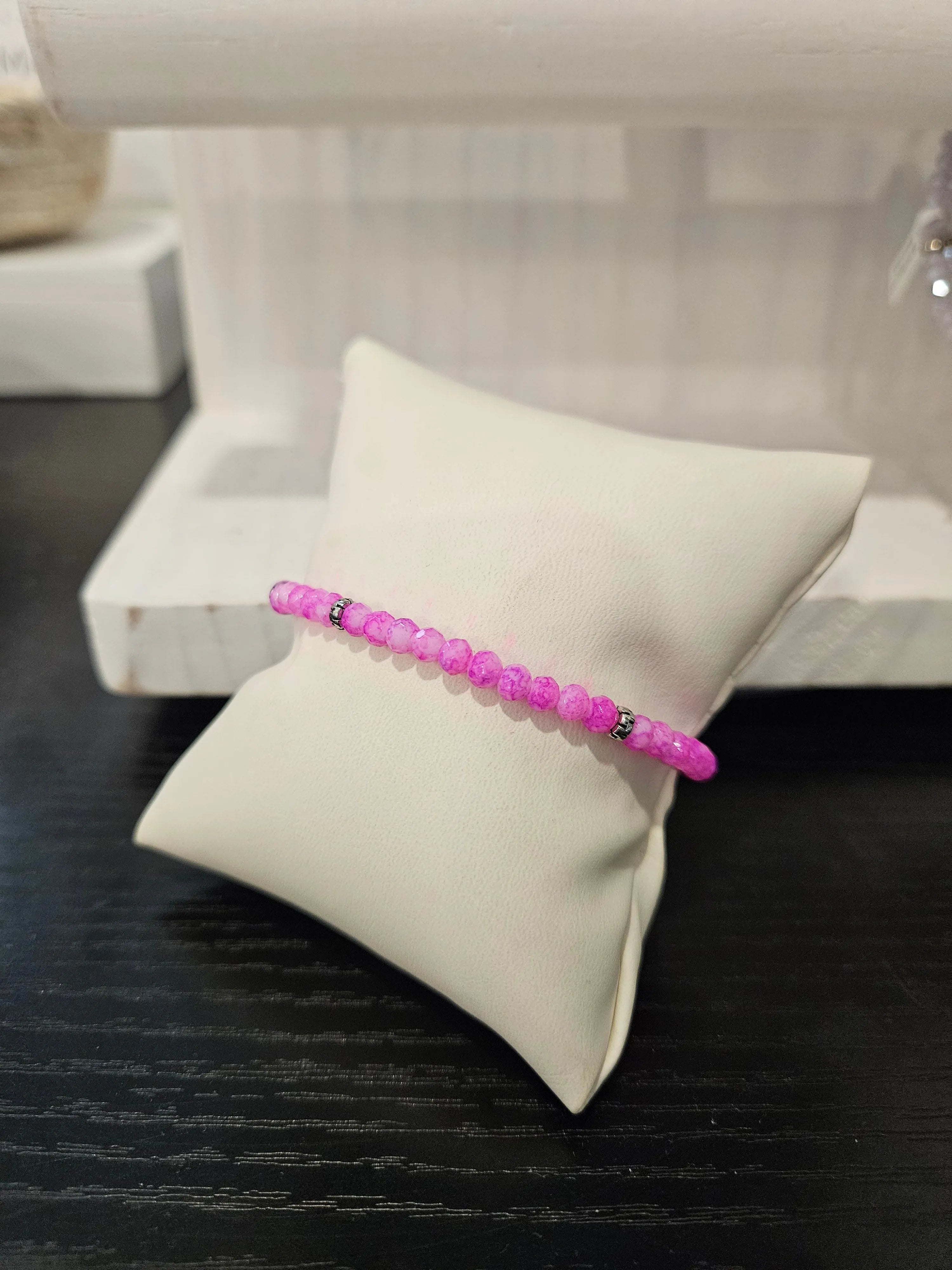 Shop Mini Crystal Stretch Bracelets | Assorted Colors- at Ruby Joy Boutique, a Women's Clothing Store in Pickerington, Ohio