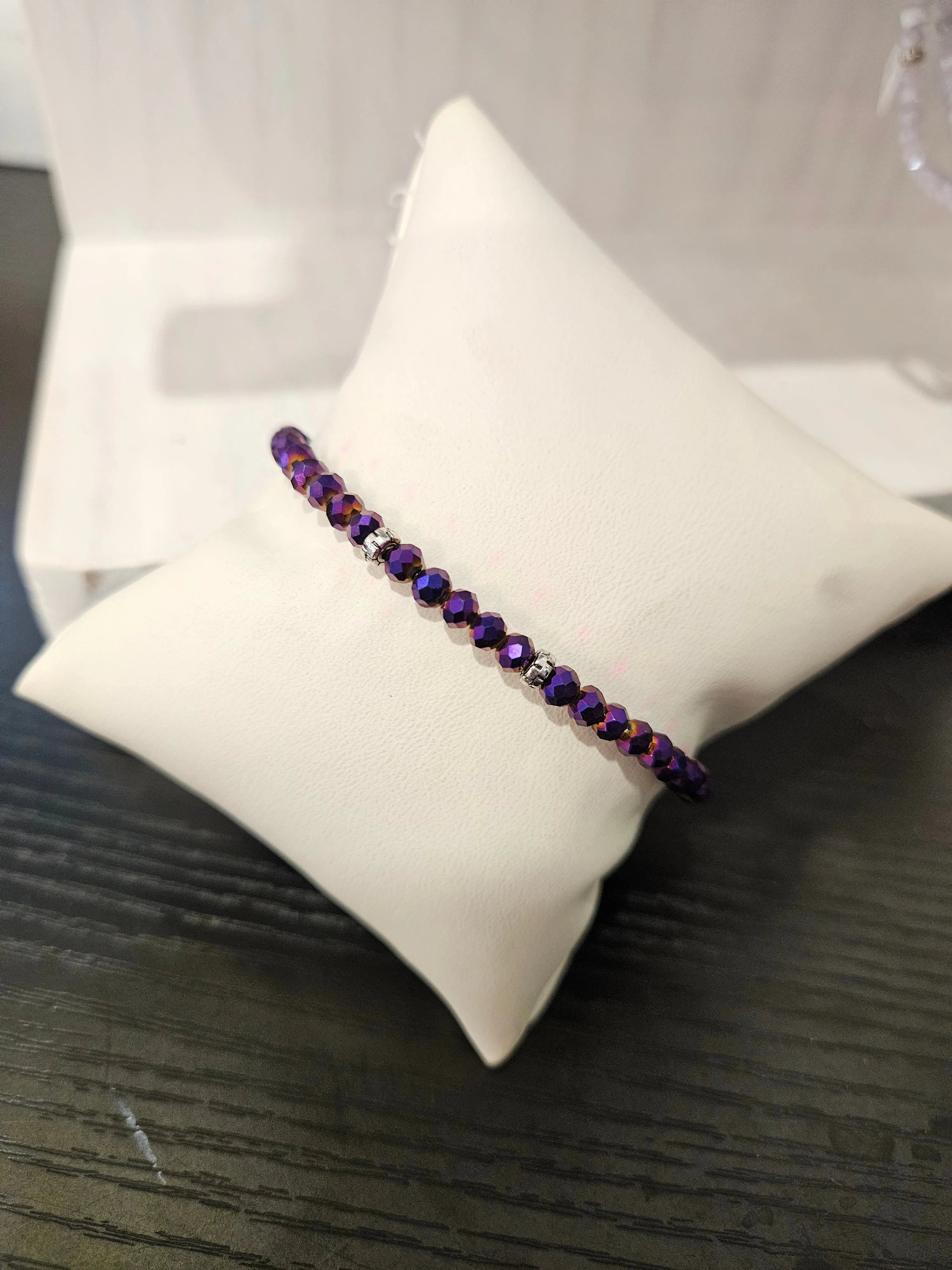 Shop Mini Crystal Stretch Bracelets | Assorted Colors- at Ruby Joy Boutique, a Women's Clothing Store in Pickerington, Ohio