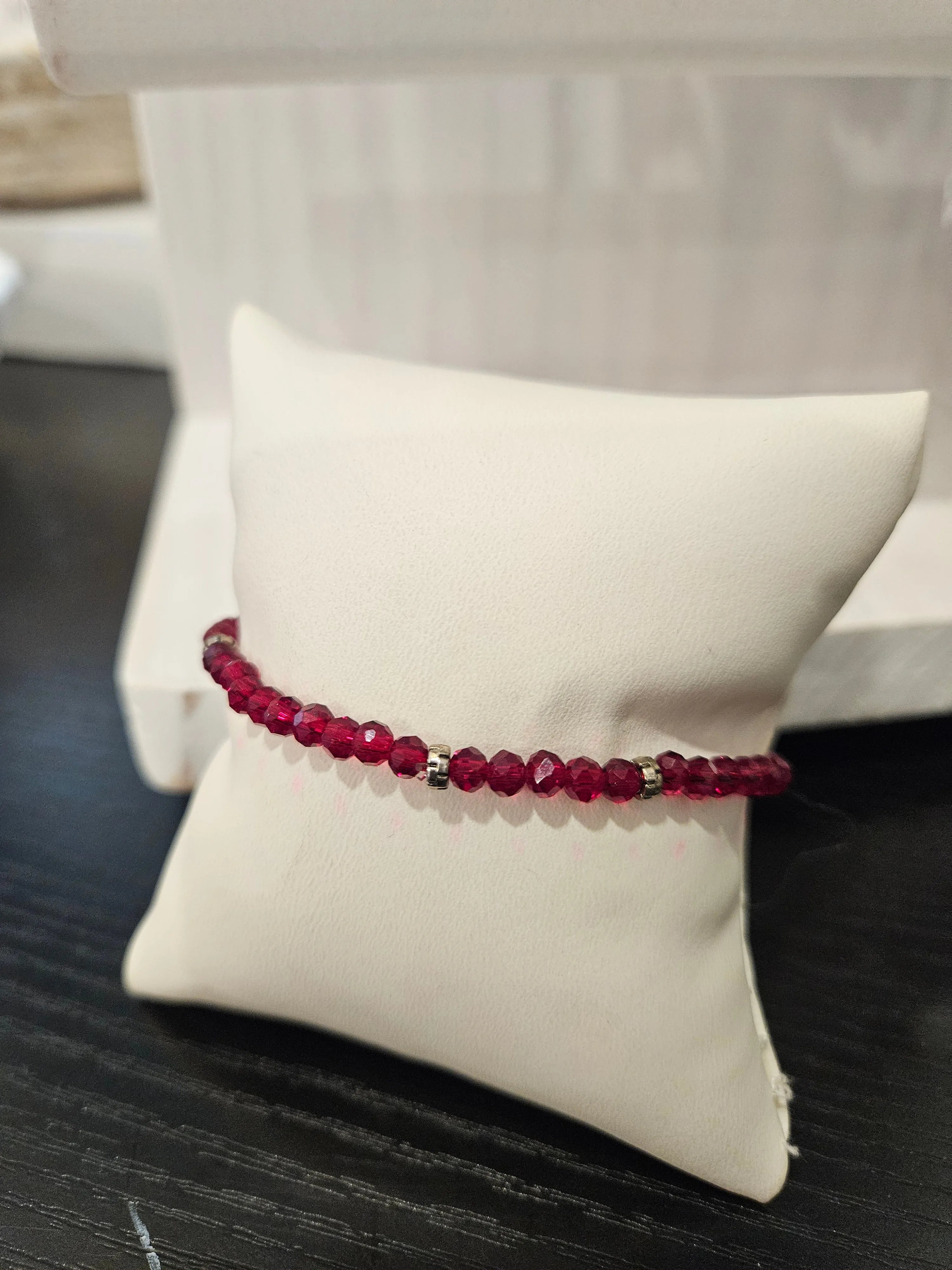 Shop Mini Crystal Stretch Bracelets | Assorted Colors- at Ruby Joy Boutique, a Women's Clothing Store in Pickerington, Ohio