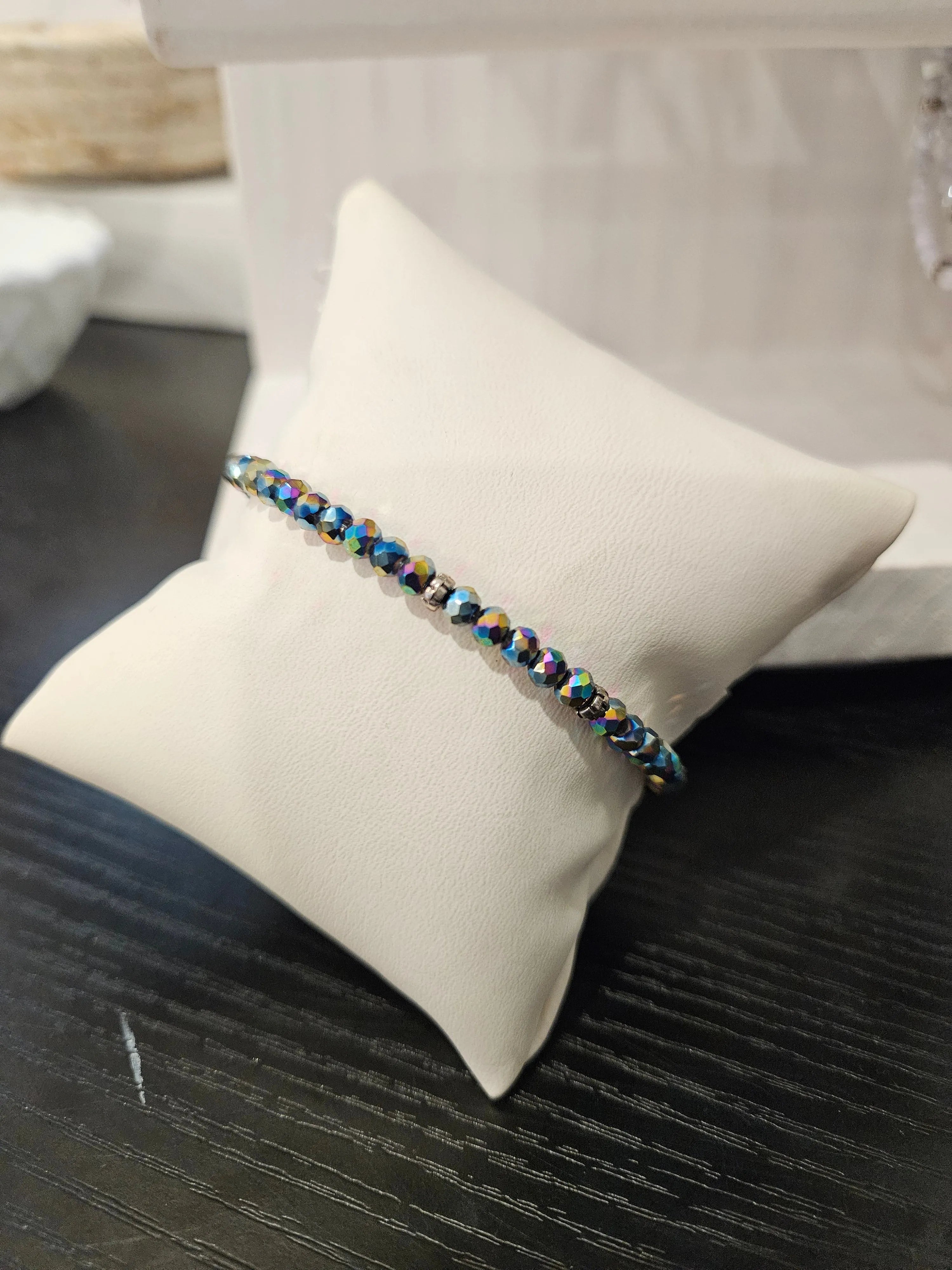 Shop Mini Crystal Stretch Bracelets | Assorted Colors- at Ruby Joy Boutique, a Women's Clothing Store in Pickerington, Ohio