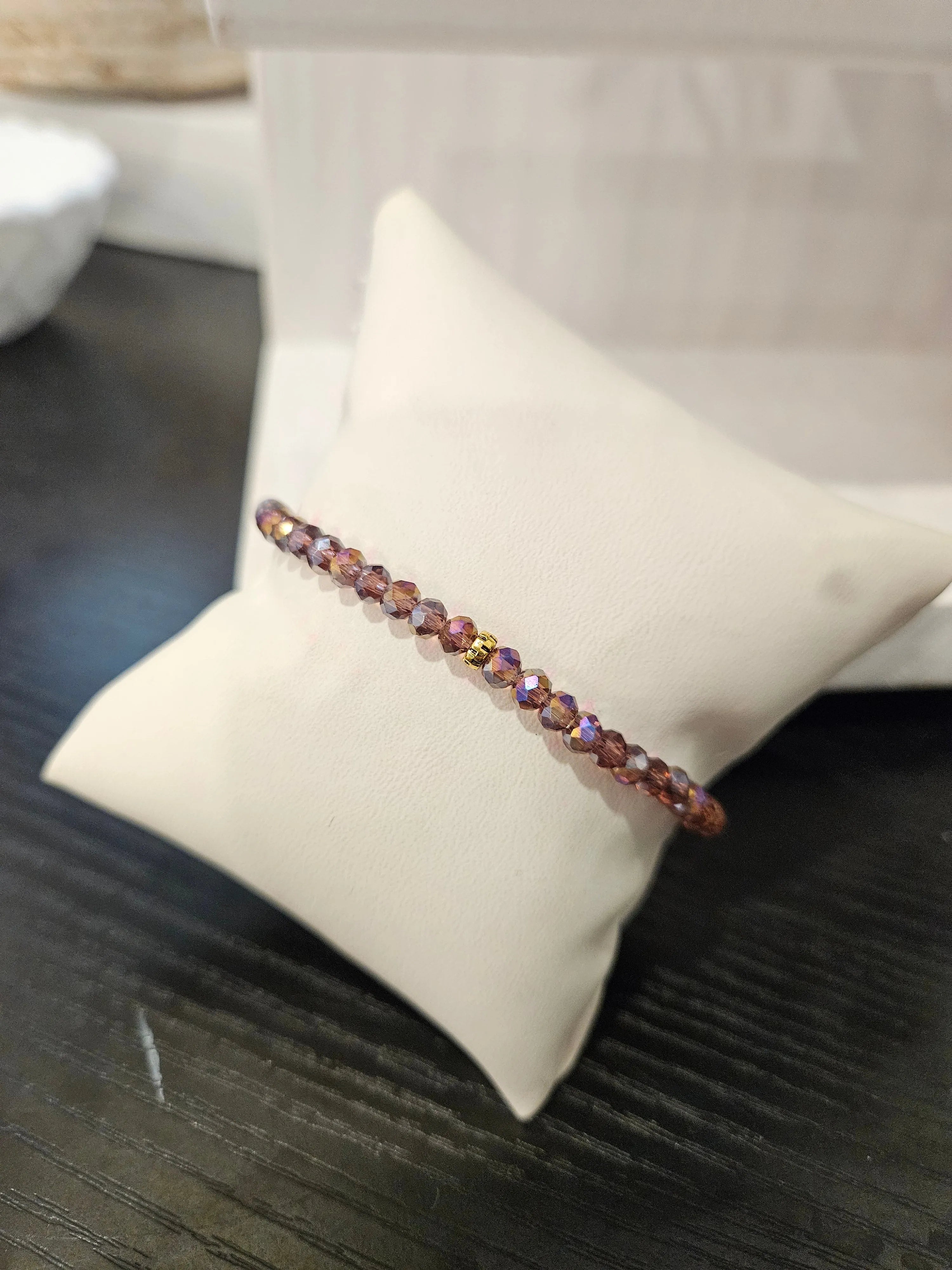 Shop Mini Crystal Stretch Bracelets | Assorted Colors- at Ruby Joy Boutique, a Women's Clothing Store in Pickerington, Ohio