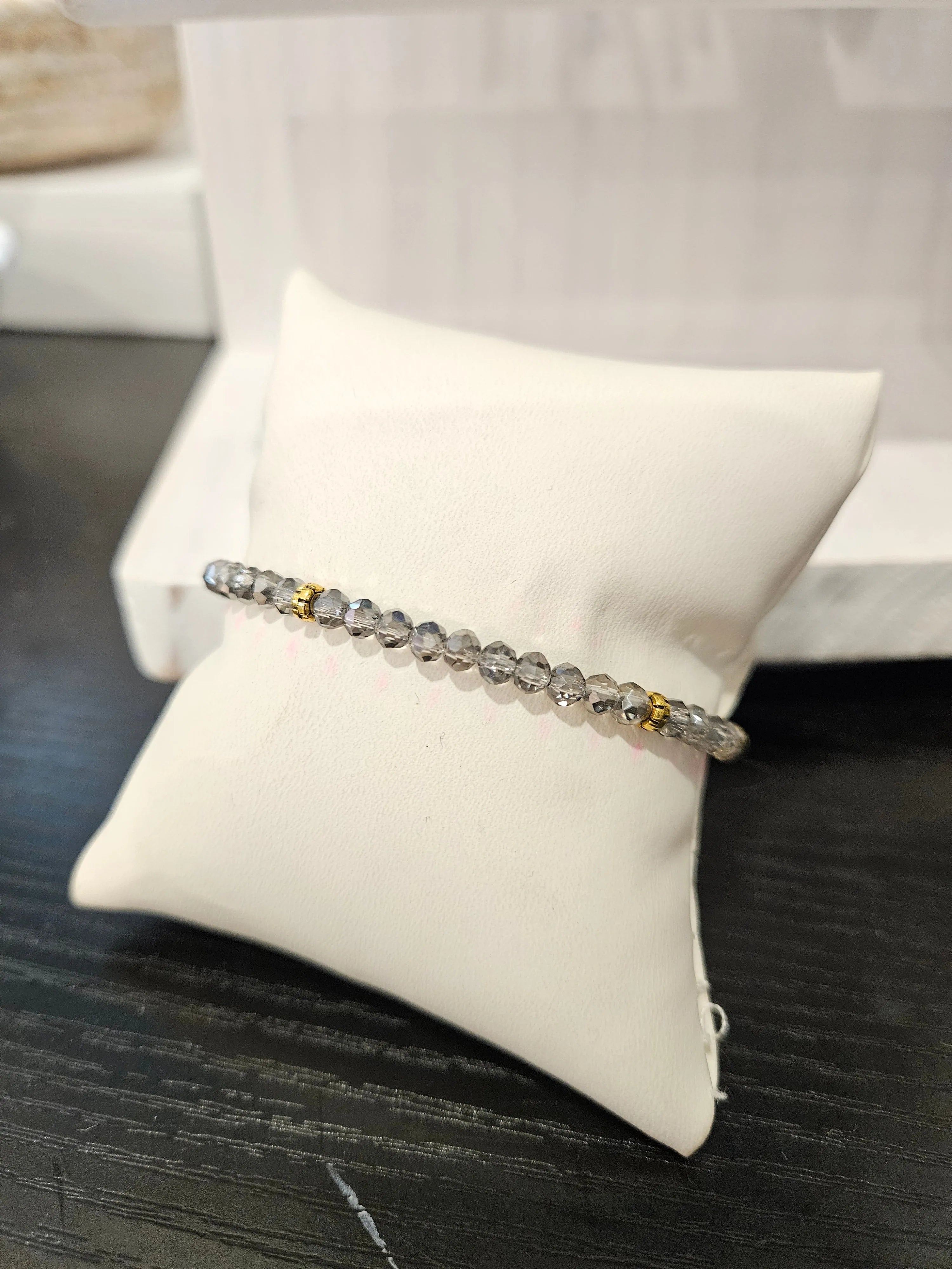 Shop Mini Crystal Stretch Bracelets | Assorted Colors- at Ruby Joy Boutique, a Women's Clothing Store in Pickerington, Ohio