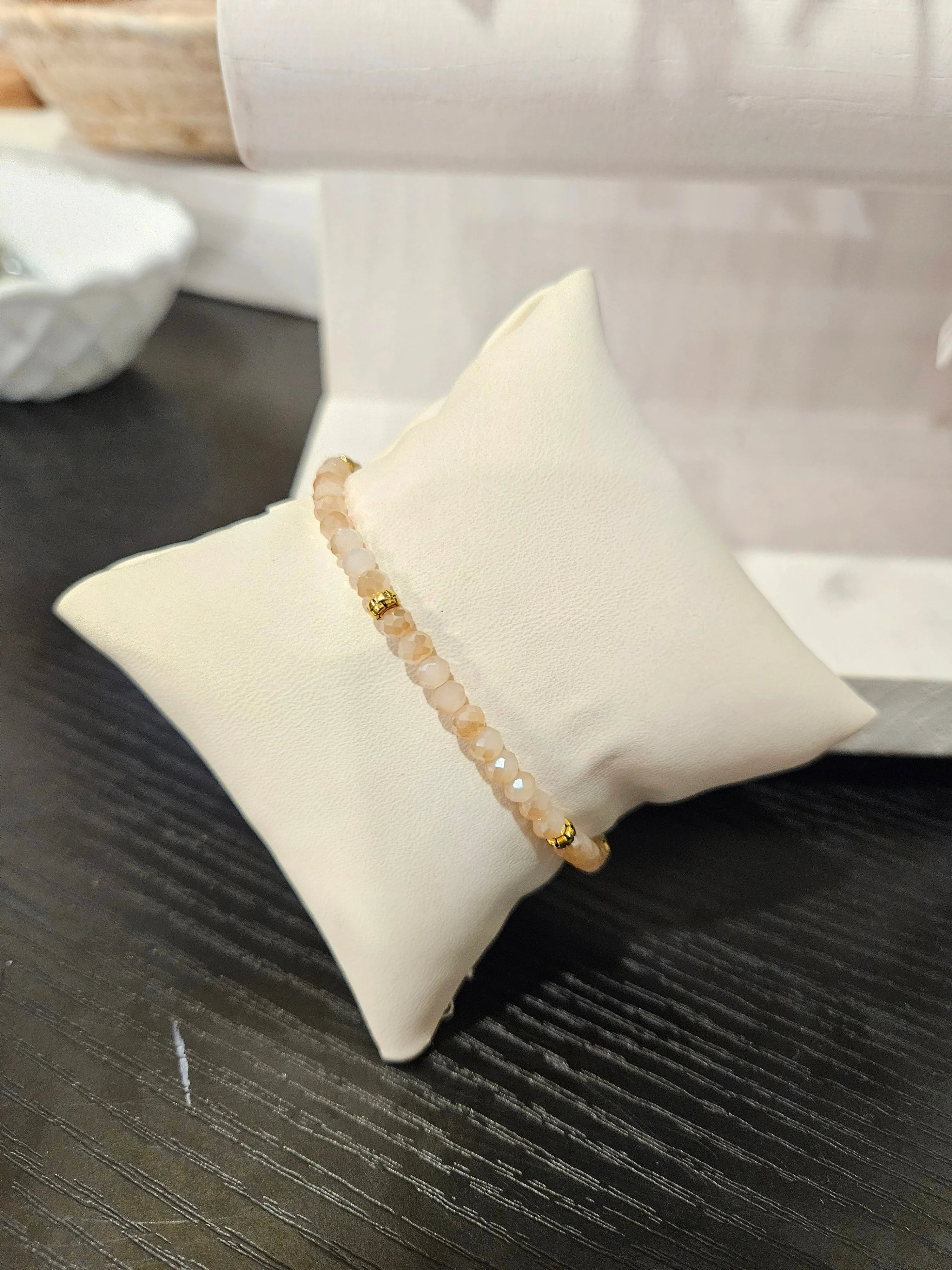 Shop Mini Crystal Stretch Bracelets | Assorted Colors- at Ruby Joy Boutique, a Women's Clothing Store in Pickerington, Ohio