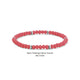 Shop Mini Crystal Stretch Bracelets | Assorted Colors-Neon Flamingo Silver at Ruby Joy Boutique, a Women's Clothing Store in Pickerington, Ohio