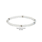 Shop Mini Crystal Stretch Bracelets | Assorted Colors-Opal Silver at Ruby Joy Boutique, a Women's Clothing Store in Pickerington, Ohio