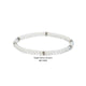 Shop Mini Crystal Stretch Bracelets | Assorted Colors-Opal Silver at Ruby Joy Boutique, a Women's Clothing Store in Pickerington, Ohio