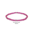 Shop Mini Crystal Stretch Bracelets | Assorted Colors-Pink Silver at Ruby Joy Boutique, a Women's Clothing Store in Pickerington, Ohio