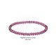 Shop Mini Crystal Stretch Bracelets | Assorted Colors-Raspberry Silver at Ruby Joy Boutique, a Women's Clothing Store in Pickerington, Ohio