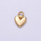 Shop Mini Heart Charm | Gold-Filled-Gold at Ruby Joy Boutique, a Women's Clothing Store in Pickerington, Ohio