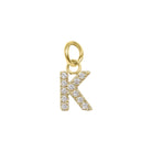 Shop Mini Pave Initial Charms-Charms at Ruby Joy Boutique, a Women's Clothing Store in Pickerington, Ohio