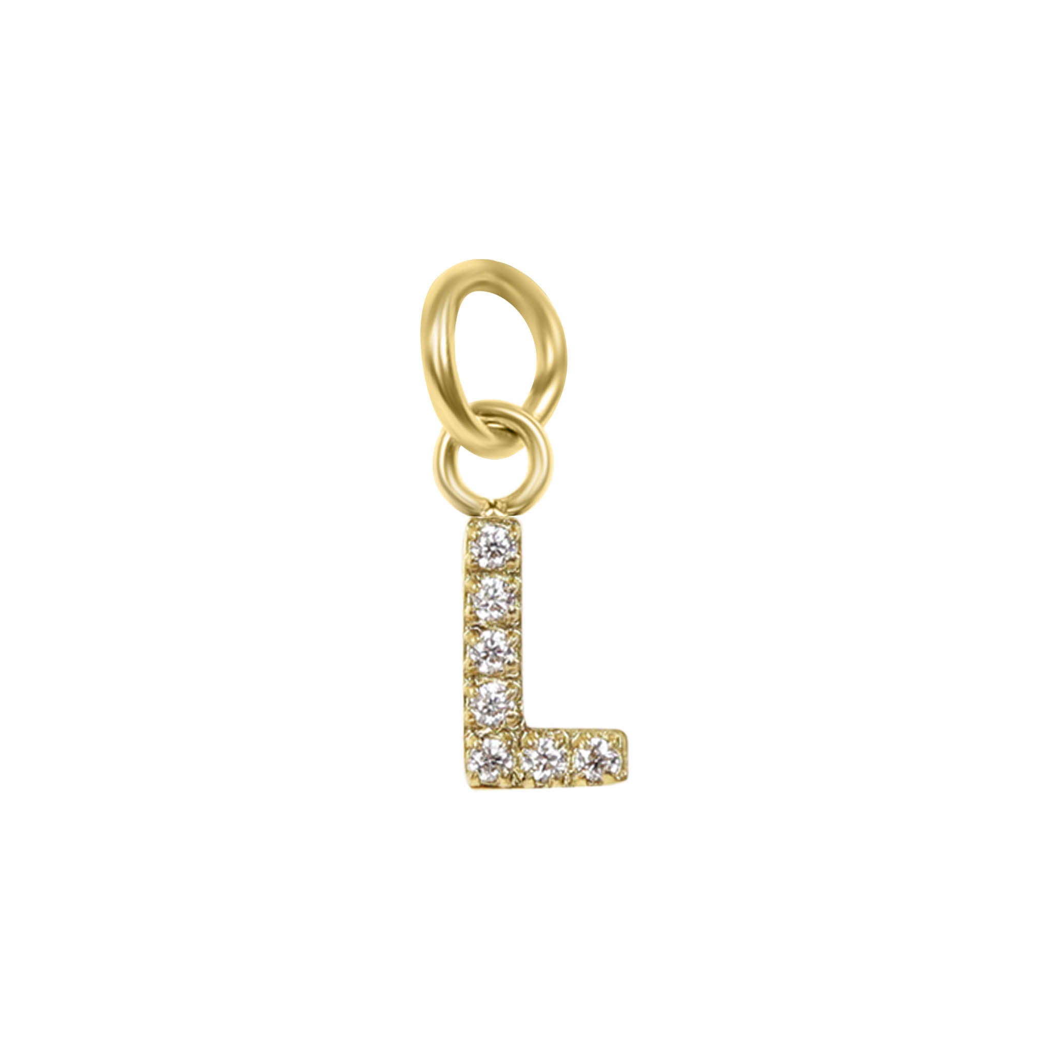 Shop Mini Pave Initial Charms-Charms at Ruby Joy Boutique, a Women's Clothing Store in Pickerington, Ohio