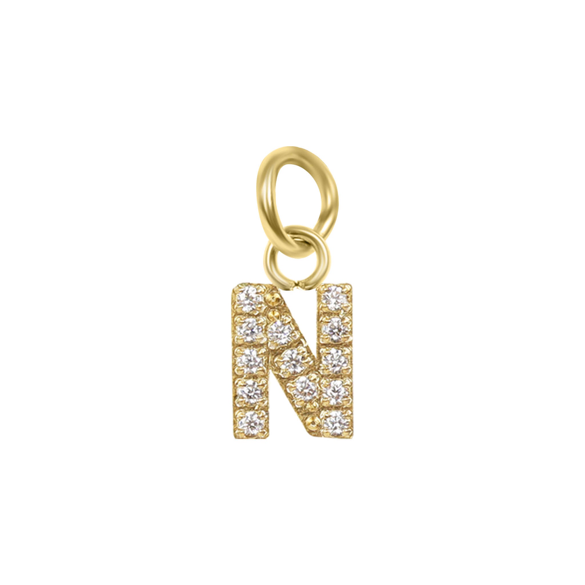 Shop Mini Pave Initial Charms-Charms at Ruby Joy Boutique, a Women's Clothing Store in Pickerington, Ohio