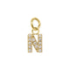 Shop Mini Pave Initial Charms-Charms at Ruby Joy Boutique, a Women's Clothing Store in Pickerington, Ohio