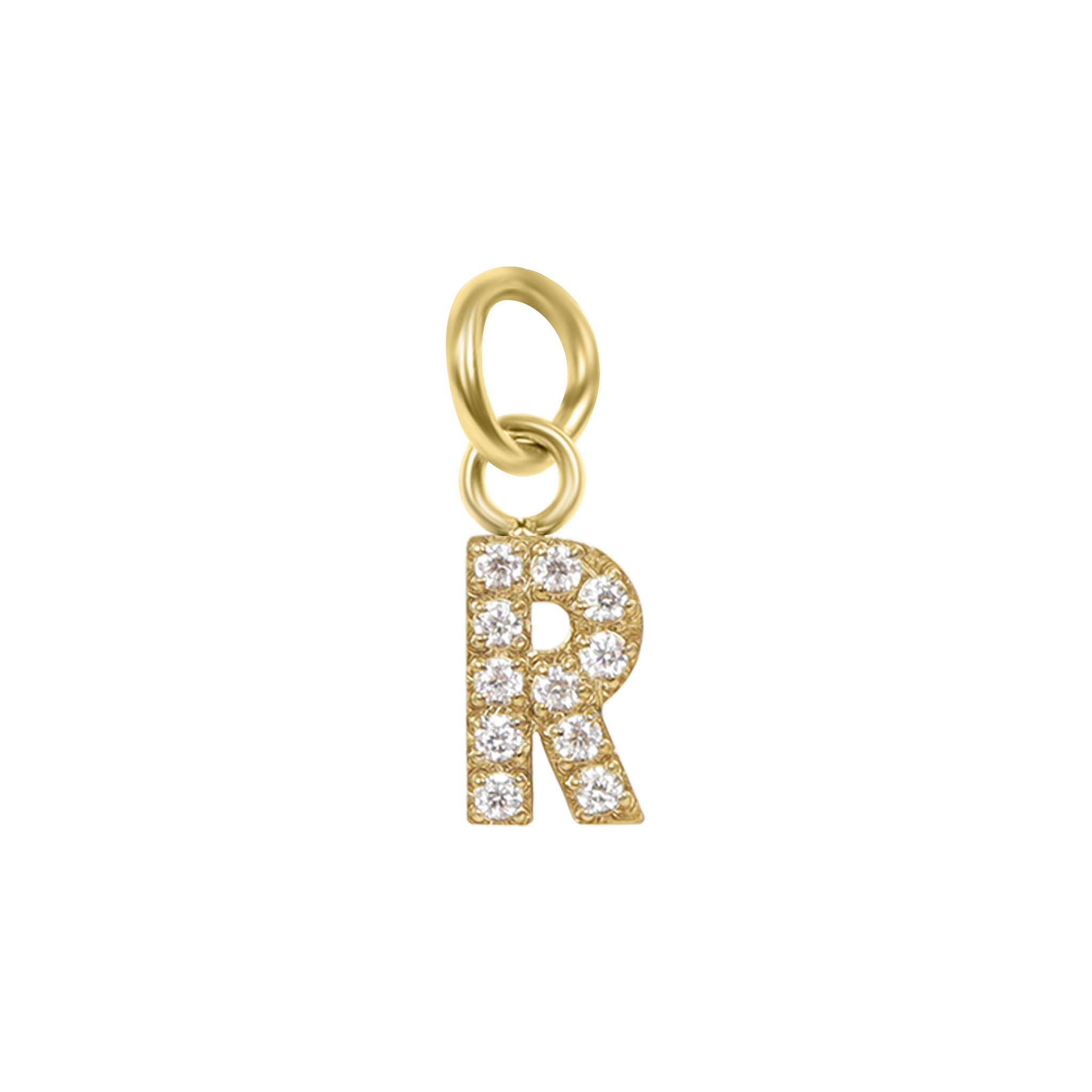 Shop Mini Pave Initial Charms-Charms at Ruby Joy Boutique, a Women's Clothing Store in Pickerington, Ohio