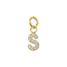 Shop Mini Pave Initial Charms-Charms at Ruby Joy Boutique, a Women's Clothing Store in Pickerington, Ohio