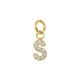 Shop Mini Pave Initial Charms-Charms at Ruby Joy Boutique, a Women's Clothing Store in Pickerington, Ohio