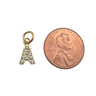 Shop Mini Pave Initial Charms-Charms at Ruby Joy Boutique, a Women's Clothing Store in Pickerington, Ohio