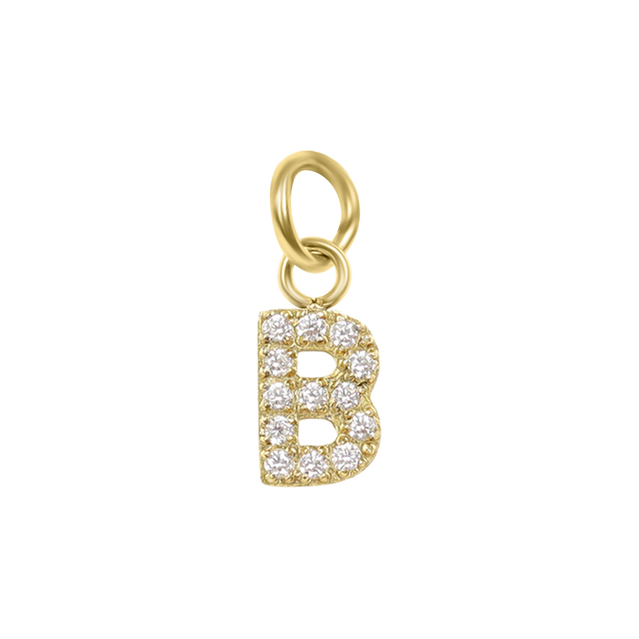 Shop Mini Pave Initial Charms-Charms at Ruby Joy Boutique, a Women's Clothing Store in Pickerington, Ohio