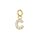 Shop Mini Pave Initial Charms-Charms at Ruby Joy Boutique, a Women's Clothing Store in Pickerington, Ohio