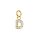 Shop Mini Pave Initial Charms-Charms at Ruby Joy Boutique, a Women's Clothing Store in Pickerington, Ohio