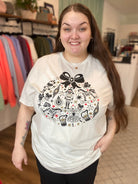 Shop Nutcracker Christmas Ornament Tee-Graphic Tee at Ruby Joy Boutique, a Women's Clothing Store in Pickerington, Ohio