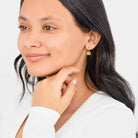 Shop OH-IO Huggie Hoop Earrings - Gold- at Ruby Joy Boutique, a Women's Clothing Store in Pickerington, Ohio