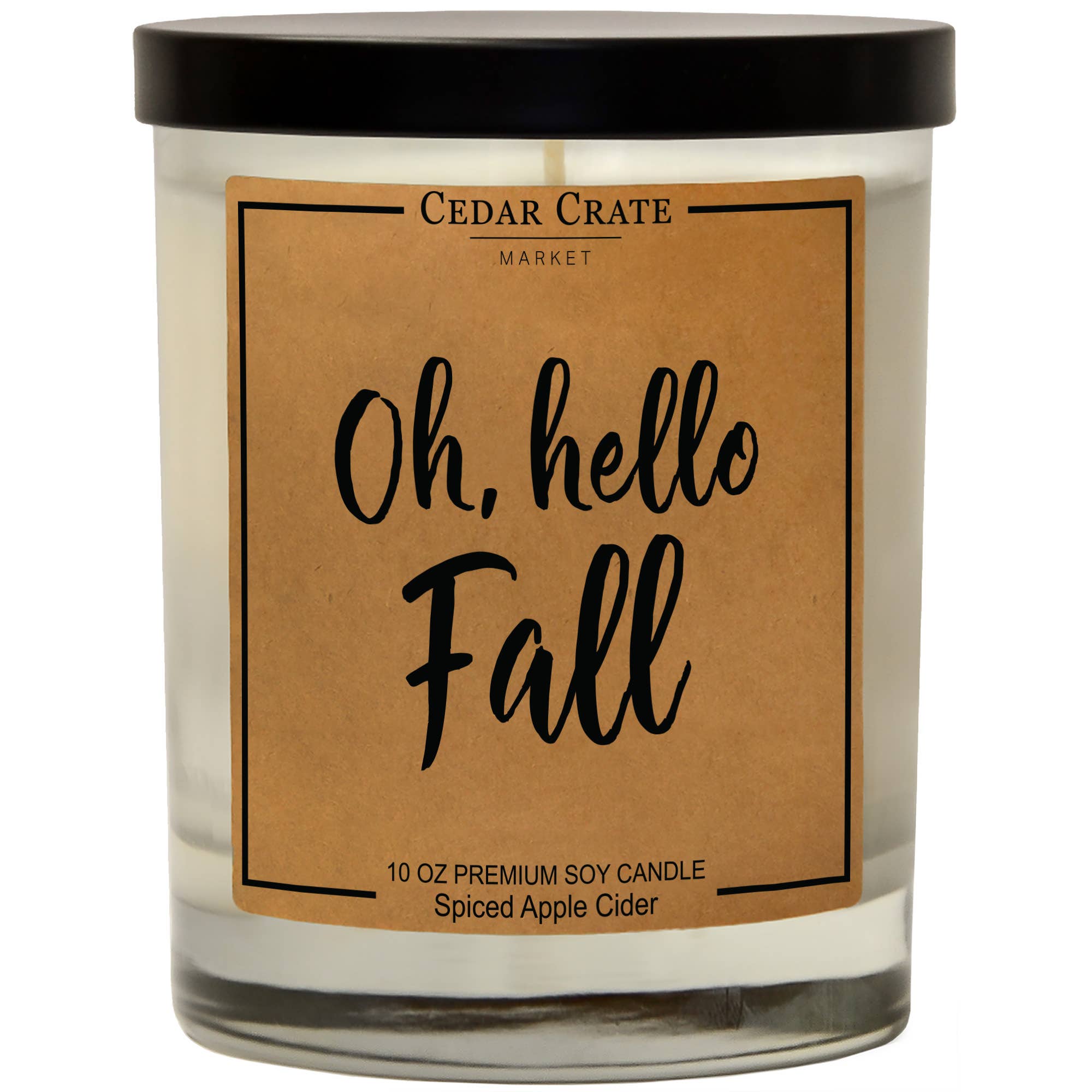 Shop Oh, Hello Fall | Spiced Apple Cider Candle-Candles at Ruby Joy Boutique, a Women's Clothing Store in Pickerington, Ohio