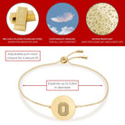 Shop Ohio State Block O Bracelet- at Ruby Joy Boutique, a Women's Clothing Store in Pickerington, Ohio