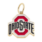 Shop Ohio State Buckeyes Enamel Logo Charm- at Ruby Joy Boutique, a Women's Clothing Store in Pickerington, Ohio
