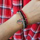 Shop Ohio State Buckeyes Enamel Logo Charm- at Ruby Joy Boutique, a Women's Clothing Store in Pickerington, Ohio