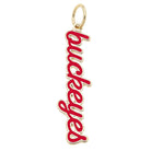 Shop Ohio State Buckeyes Enamel Script Charm- at Ruby Joy Boutique, a Women's Clothing Store in Pickerington, Ohio