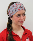 Shop Ohio State® - Infinity Buff/Headwrap-Gray at Ruby Joy Boutique, a Women's Clothing Store in Pickerington, Ohio