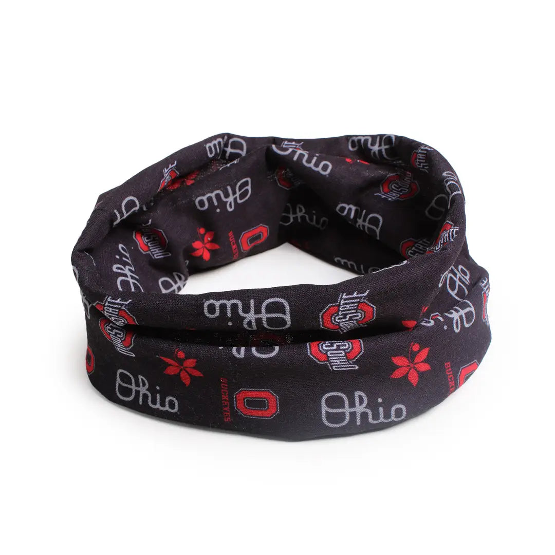 Shop Ohio State® - Infinity Buff/Headwrap- at Ruby Joy Boutique, a Women's Clothing Store in Pickerington, Ohio