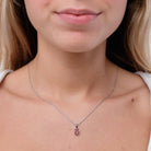 Shop Ohio State Petite Block O Necklace- at Ruby Joy Boutique, a Women's Clothing Store in Pickerington, Ohio