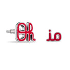 Shop Ohio State Script Oh-io Stud Earrings- at Ruby Joy Boutique, a Women's Clothing Store in Pickerington, Ohio