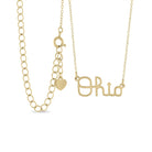 Shop Ohio State Script Ohio Necklace - 18K Gold-Plated- at Ruby Joy Boutique, a Women's Clothing Store in Pickerington, Ohio