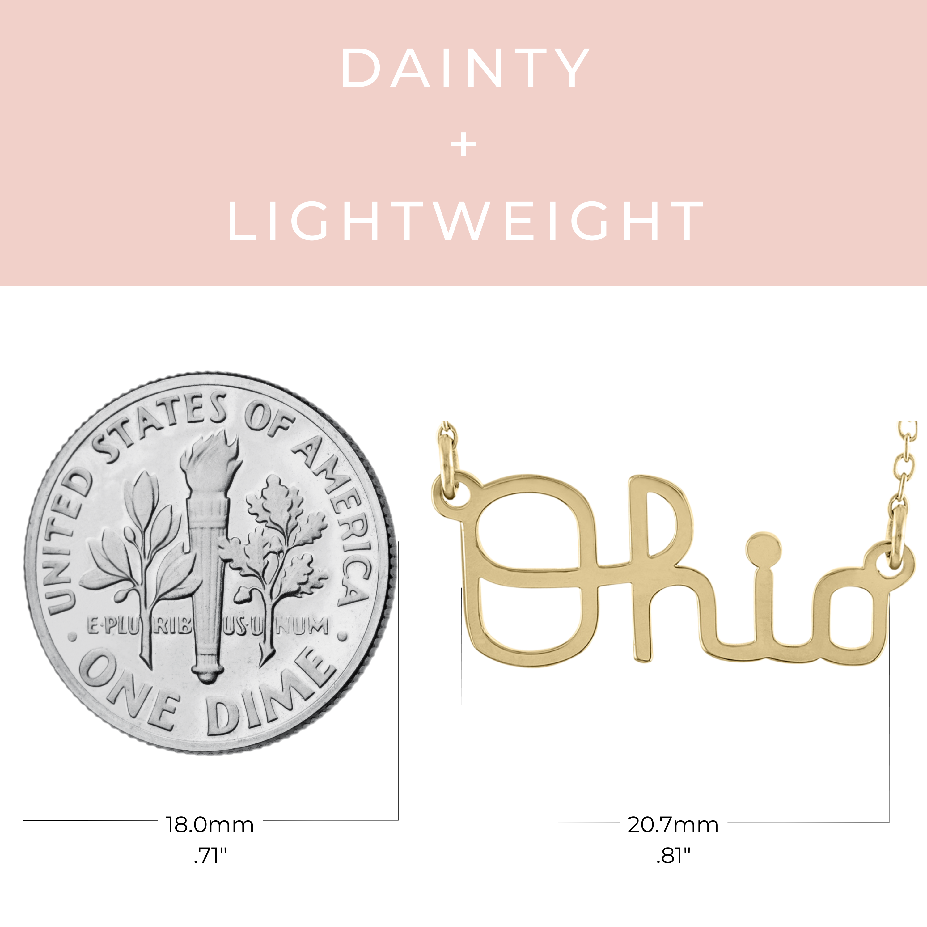 Shop Ohio State Script Ohio Necklace - 18K Gold-Plated- at Ruby Joy Boutique, a Women's Clothing Store in Pickerington, Ohio