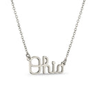 Shop Ohio State Script Ohio Necklace - Stainless Steel- at Ruby Joy Boutique, a Women's Clothing Store in Pickerington, Ohio
