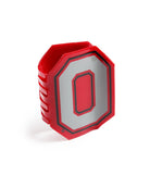 Shop Ohio State® O Statement - Claw Clip-Gray on Scarlet at Ruby Joy Boutique, a Women's Clothing Store in Pickerington, Ohio