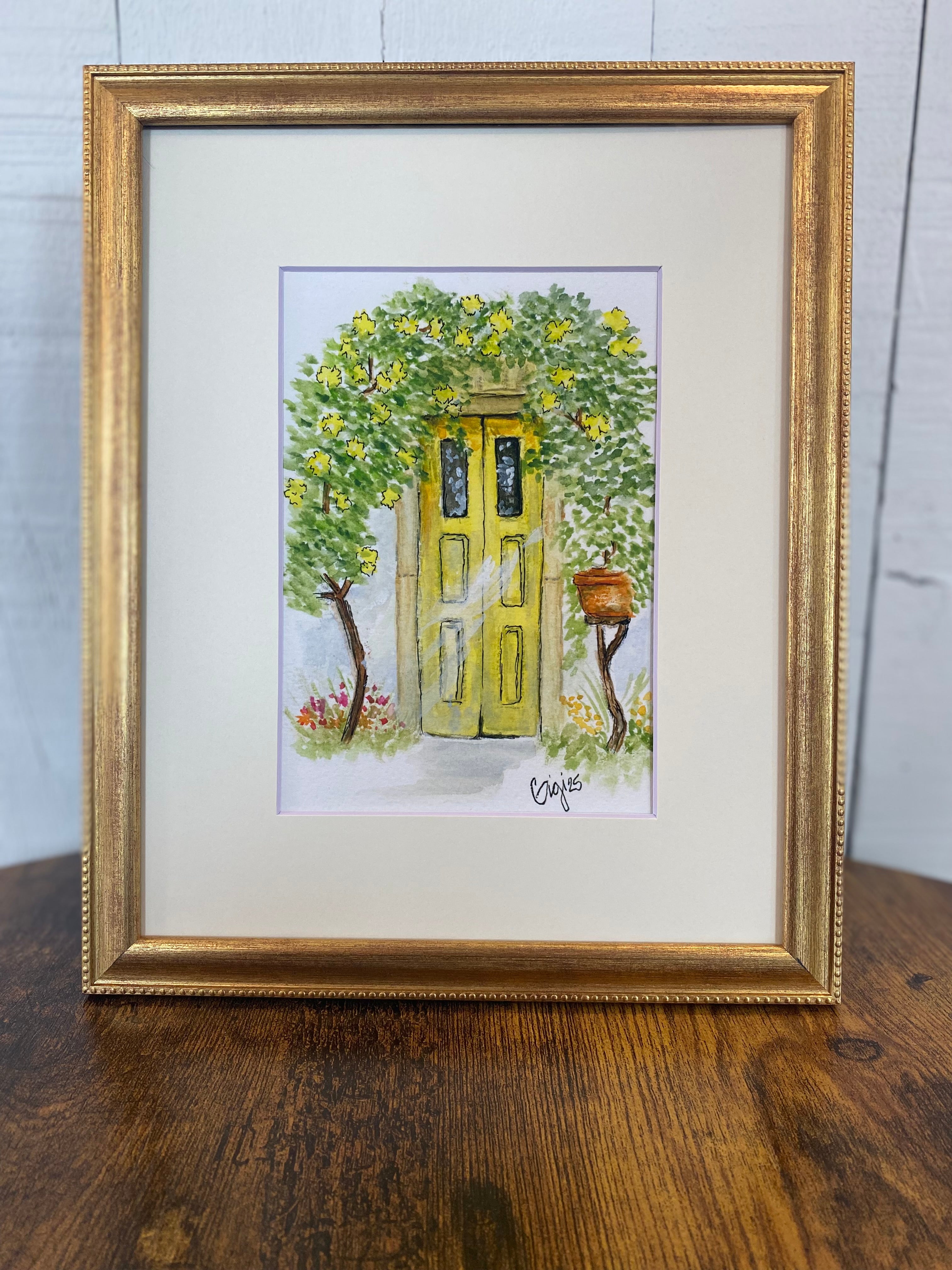 Shop Original Watercolor Prints-Glory Door at Ruby Joy Boutique, a Women's Clothing Store in Pickerington, Ohio