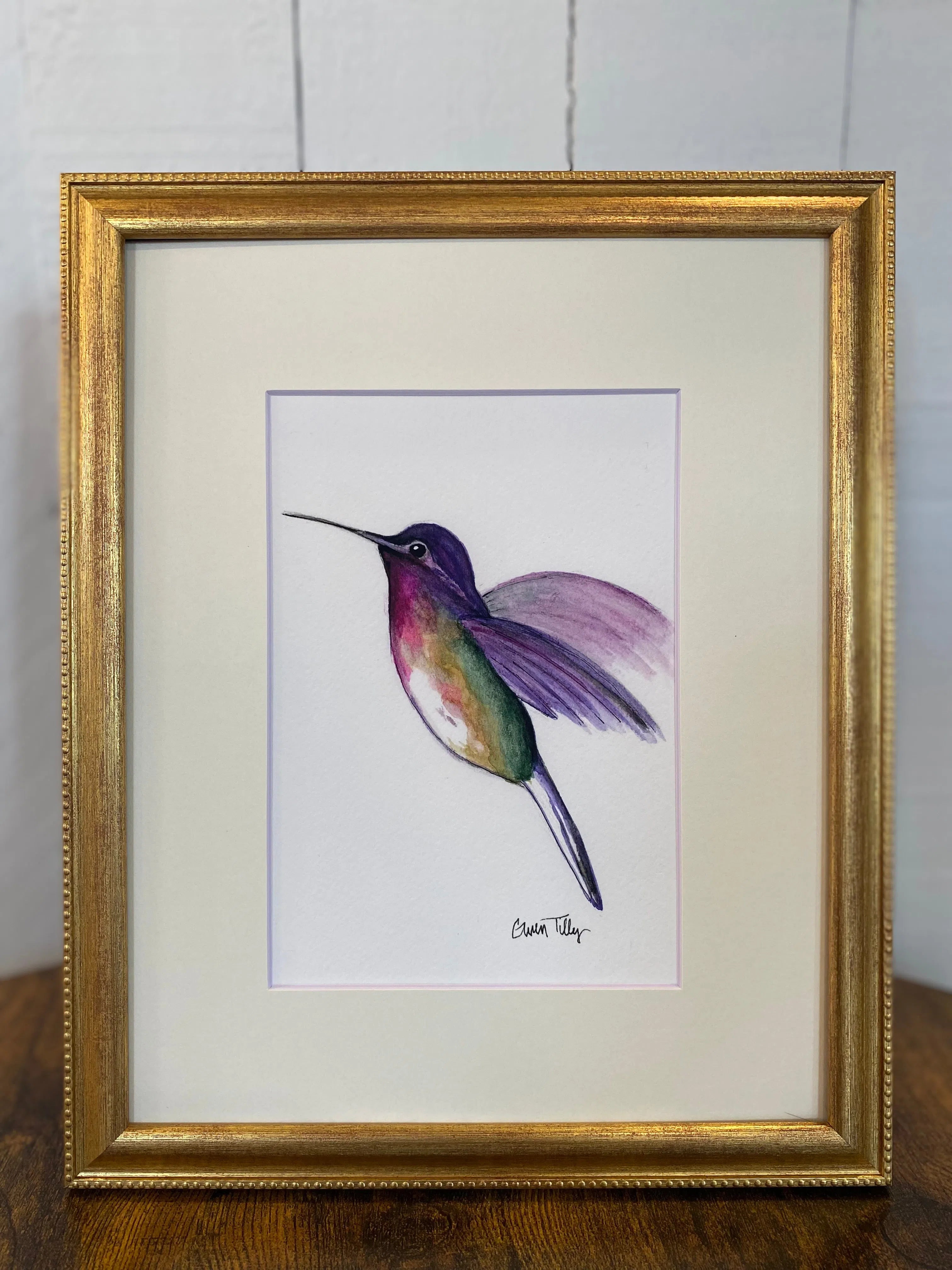 Shop Original Watercolor Prints-Purple Haze at Ruby Joy Boutique, a Women's Clothing Store in Pickerington, Ohio