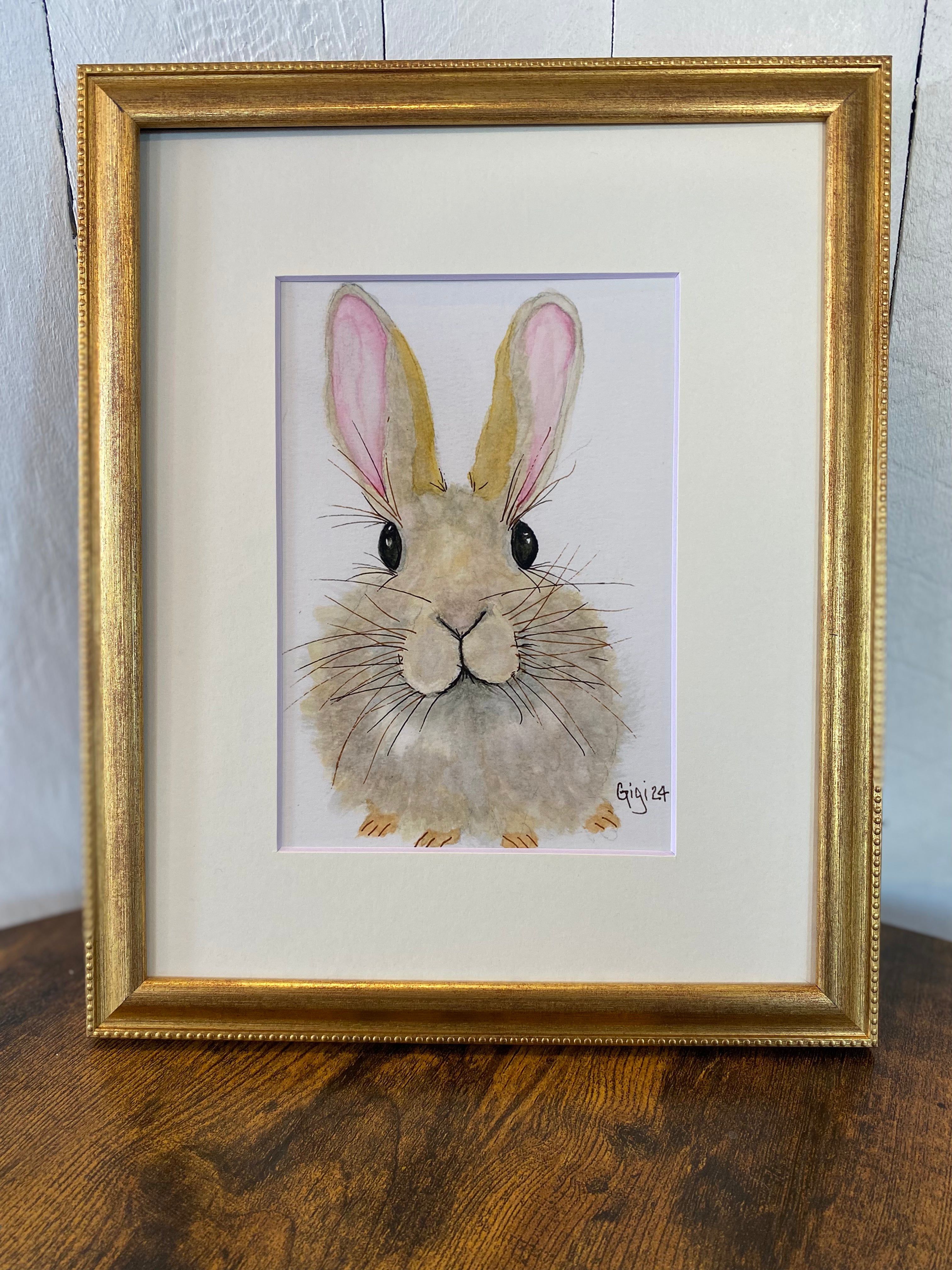 Shop Original Watercolor Prints-Thumper at Ruby Joy Boutique, a Women's Clothing Store in Pickerington, Ohio