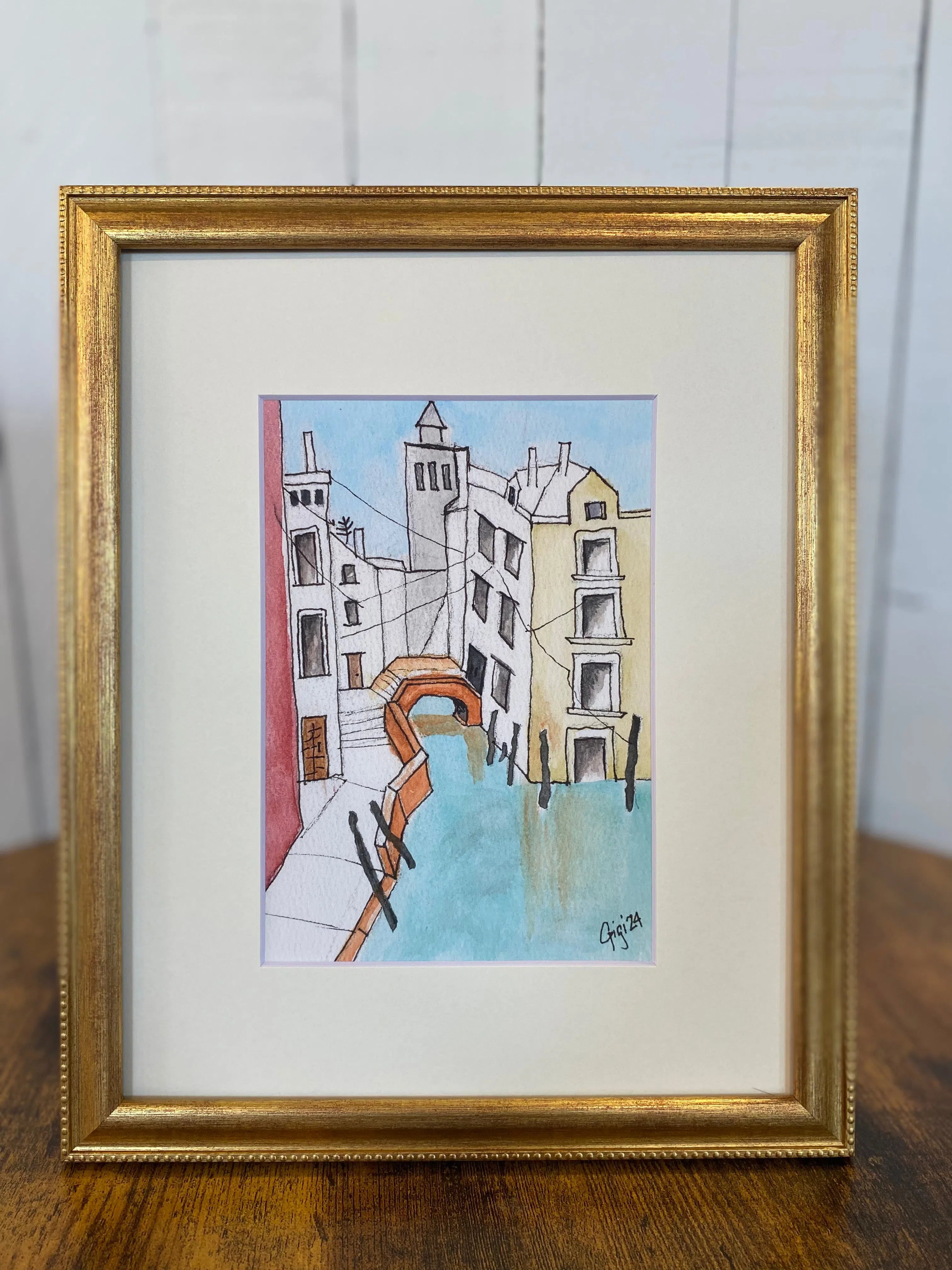 Shop Original Watercolor Prints-Venice at Ruby Joy Boutique, a Women's Clothing Store in Pickerington, Ohio