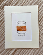 Shop Original Watercolor Prints-Bourbon at Ruby Joy Boutique, a Women's Clothing Store in Pickerington, Ohio