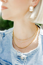 Shop Paloma Pear Drop Necklace- at Ruby Joy Boutique, a Women's Clothing Store in Pickerington, Ohio